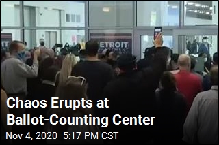 Chaos Erupts at Ballot-Counting Center