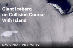World&#39;s Biggest Iceberg Could Collide With Island