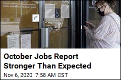 October Jobs Report Stronger Than Expected