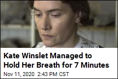 Kate Winslet Managed to Hold Her Breath for 7 Minutes
