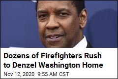 Denzel Washington Safe After Fire Crews Rush to Home