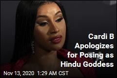 Cardi B Sorry for Posing as Hindu Goddess