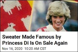 Sweater Made Famous by Princess Di Is On Sale Again