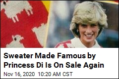 Sweater Made Famous by Princess Di Is On Sale Again