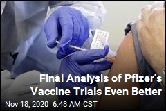 Pfizer Says It&#39;s 95% on Vaccine