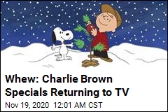 Whew: Charlie Brown Specials Returning to TV
