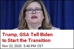 Trump and GSA Decide to Cooperate With Transition