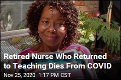 Retired Nurse Who Returned to Teaching Dies From COVID