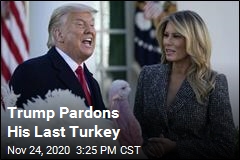 Trump Pardons His Last Turkey
