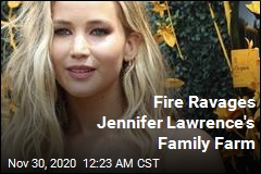 Fire Ravages Jennifer Lawrence&#39;s Family&#39;s Farm