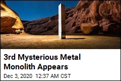Latest Mysterious Metal Monolith Is in California
