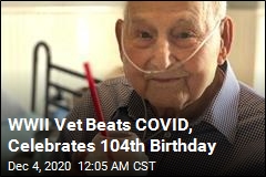 WWII Vet Beats COVID in Time to Celebrate 104th Birthday