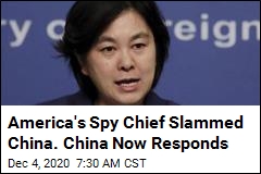 China on US Spy Chief&#39;s Slam: a &#39;Hodgepodge of Lies&#39;