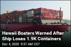 Cargo Ship Loses 1.9K Containers in Violent Storm