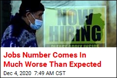 Jobs Number Comes In Much Worse Than Expected