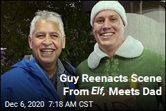 Guy Reenacts Scene From Elf, Meets Dad