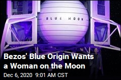 Bezos Vows to Put a Woman on the Moon