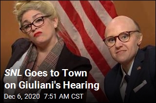 SNL Goes to Town on Giuliani&#39;s Hearing