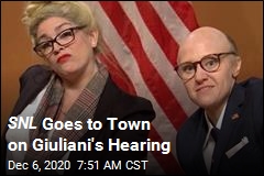 SNL Goes to Town on Giuliani&#39;s Hearing