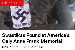America&#39;s Only Anne Frank Memorial Defaced