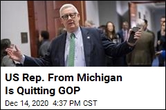 US Rep. From Michigan Is Quitting GOP