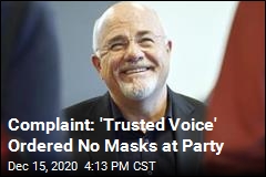 Caterer: Dave Ramsey Wanted No Masks at His Party