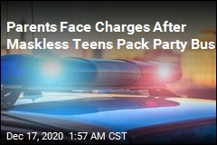 Parents Charged After 60 Maskless Teens Pack Party Bus