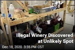 Police Find Illegal Winery&mdash; at Sewage Plant