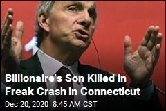 Billionaire&#39;s Son Killed in Freak Crash in Connecticut