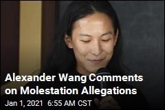Alexander Wang Comments on Molestation Allegations