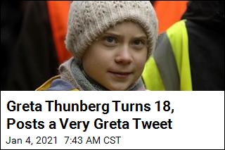 Greta Thunberg Turns 18, Has 2 Birthday Wishes