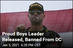 Proud Boys Leader Ordered to Stay Out of DC