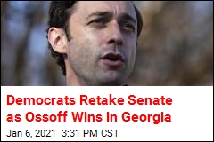Democrats Retake Senate as Ossoff Wins in Georgia