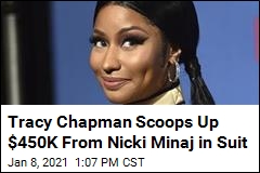 Tracy Chapman Scoops Up $450K From Nicki Minaj in Suit