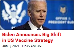 Biden Plans Major Shift in Strategy on Vaccines