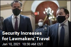 Lawmakers to Have More Security When Traveling