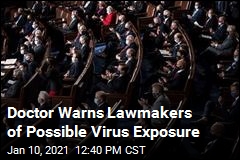 Doctor Warns Lawmakers of Possible Virus Exposure