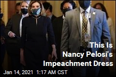 This Is Apparently Nancy Pelosi&#39;s Impeachment Dress
