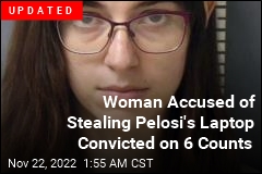 Woman Who Allegedly Stole Pelosi&#39;s Laptop Arrested