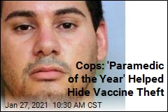&#39;Paramedic of the Year&#39; Accused in Vaccine Theft Cover-Up