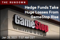 Hedge Funds Take Huge Losses From GameStop Rise
