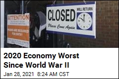 2020 Economy Was Worst Since World War II