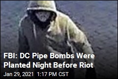FBI Seeks DC Pipe Bomb Suspect Seen in Videos