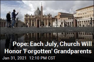 Pope: Each July, Church Will Honor 'Forgotten' Grandparents
