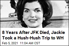 50 Years Ago, Jackie O Visited the White House in Secret
