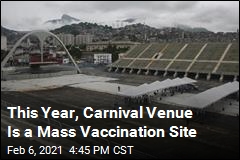 This Year, Instead of Partying, Rio Vaccinates