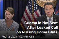 Cuomo Aide in Leaked Call: &#39;We Froze&#39; on Nursing Home Numbers