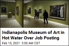 Indianapolis Museum of Art in Hot Water Over Job Posting