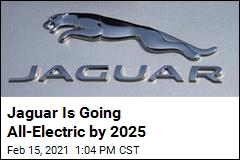 Jaguar Is Going All-Electric by 2025