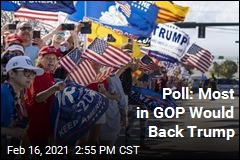 Poll: Most in GOP Would Back Trump